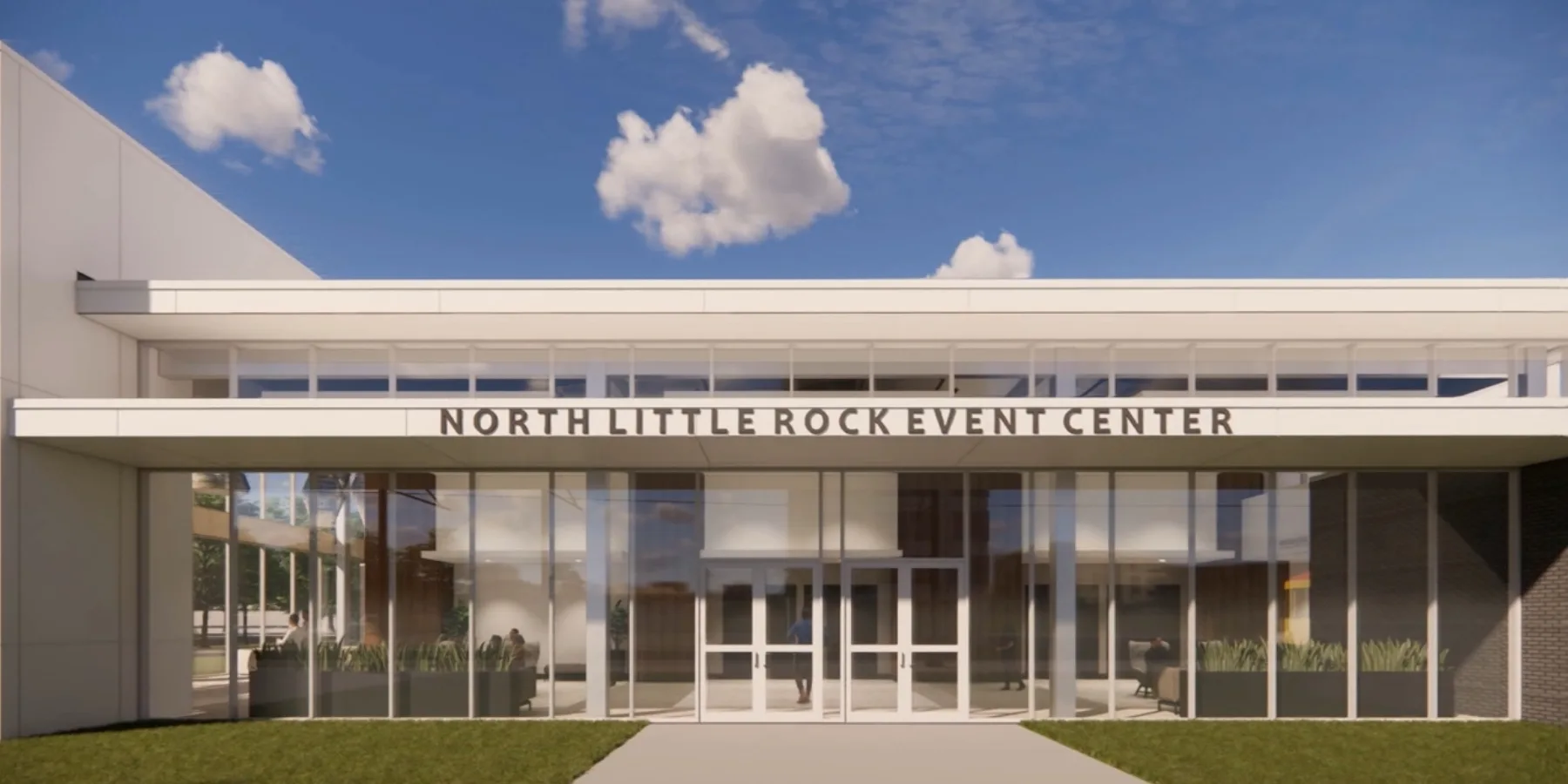 North Little Rock Event Center entrance